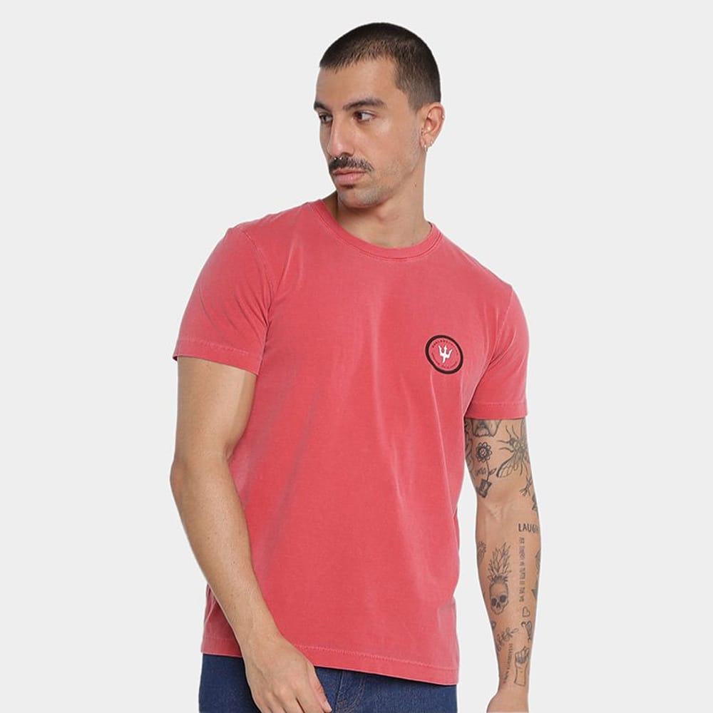 Camiseta Osklen Stone Surf Patch Masculina