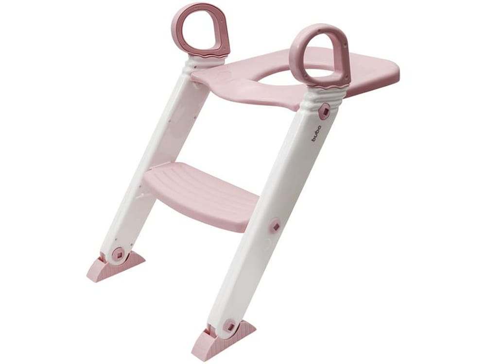 Redutor de Assento com Escada Buba - Rosa Baby