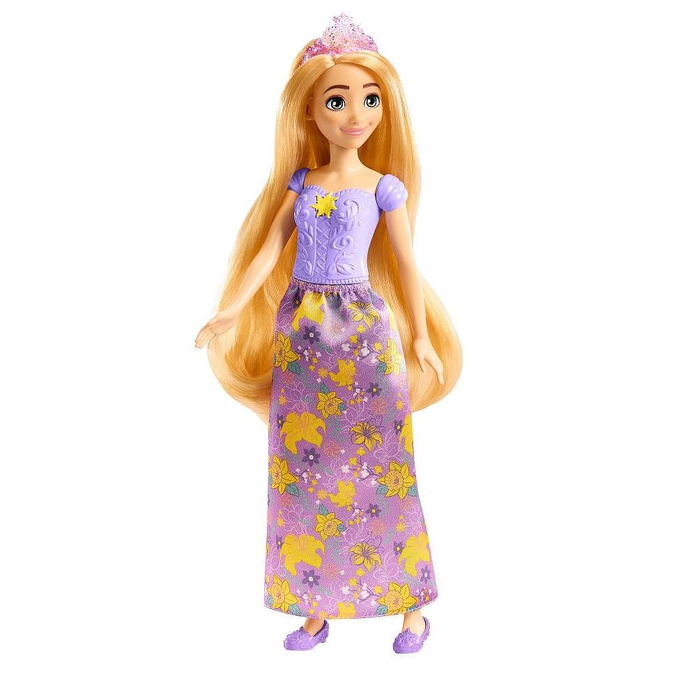 Boneca Disney Princess Rapunzel Saia Estampada - Mattel