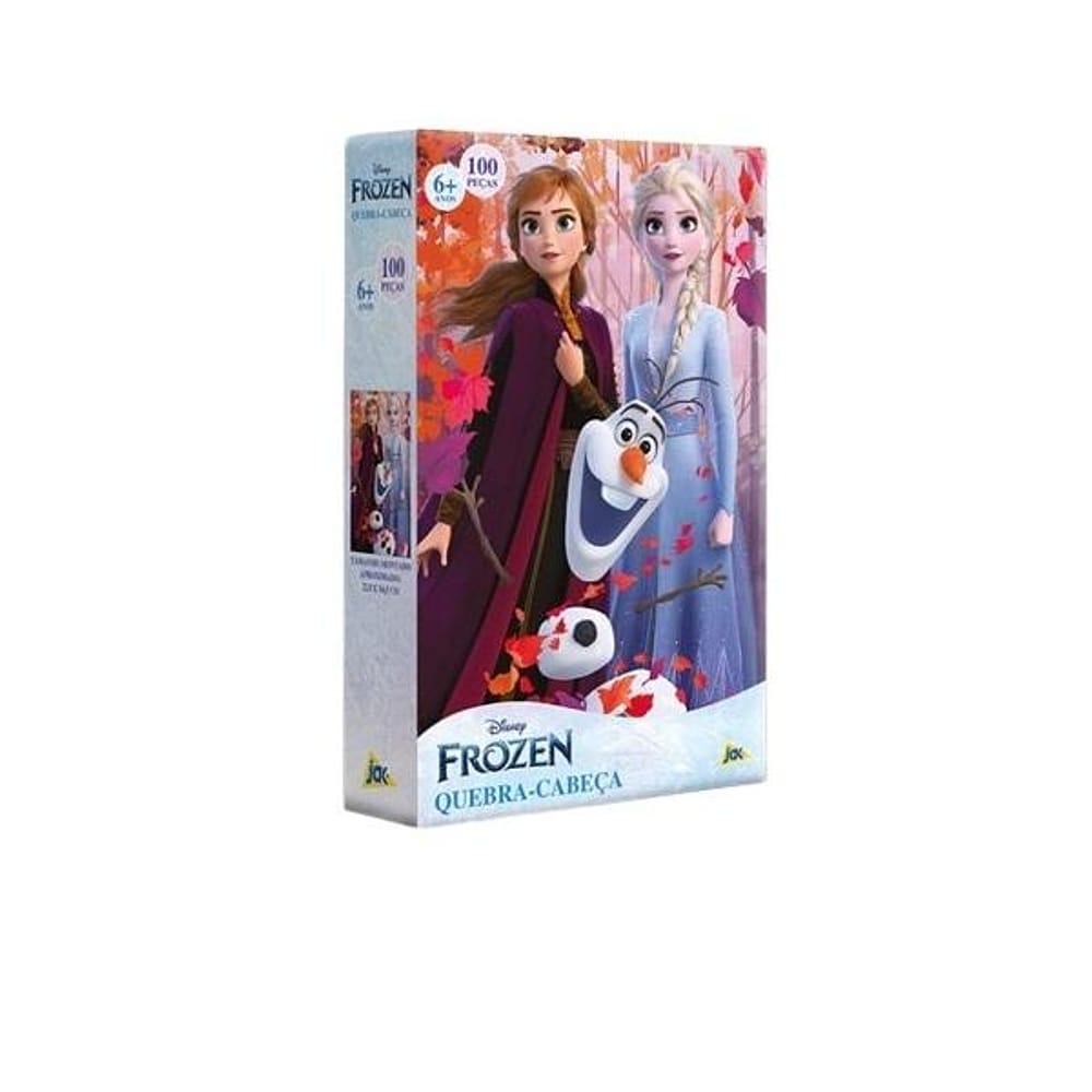 Quebra-cabeça Frozen 100 peças - Toyster