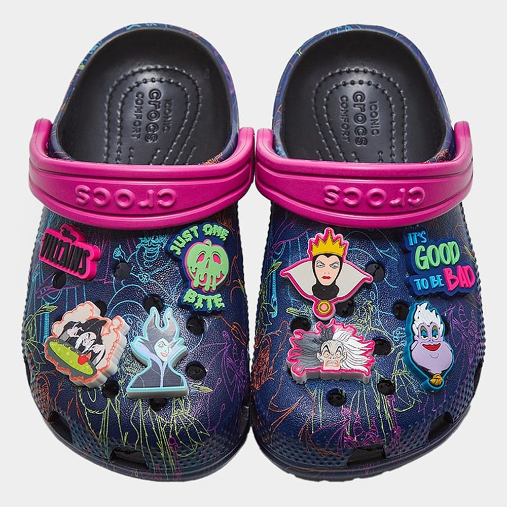 Sandália Infantil Crocs Classic Disney Villains Clog Menina