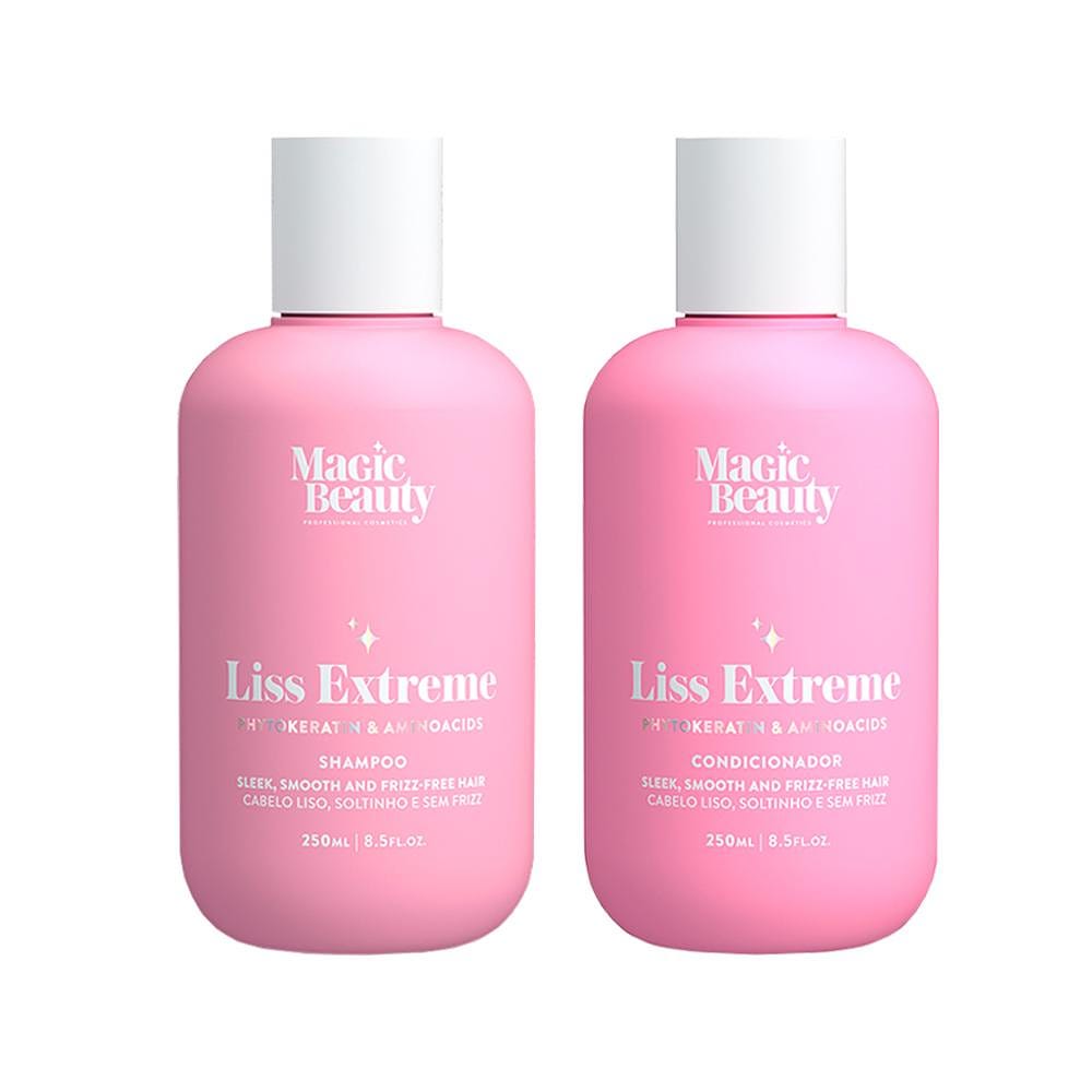 Kit Magic Beauty Liss Extreme - Shampoo 250ml e Condicionador 250ml