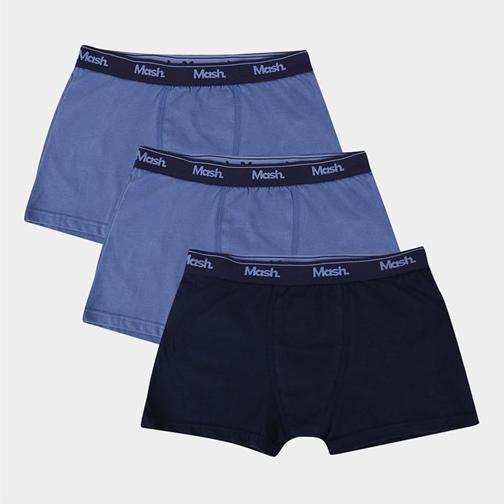 Kit Cueca Boxer Infantil Mash 2 Peças