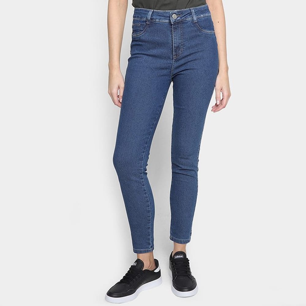 Calça Jeans Cigarrete Sawary Levanta Bumbum Feminina