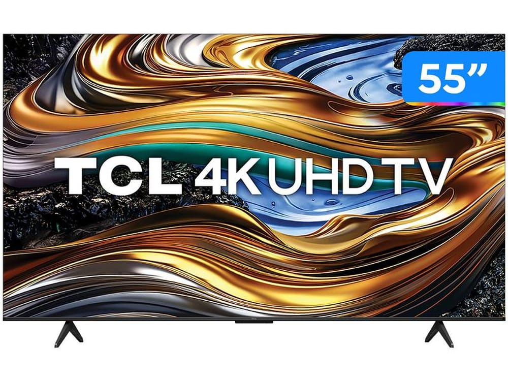 Smart TV 55” LED TCL 55P755 Wi-Fi Bluetooth 3 HDMI 1 USB