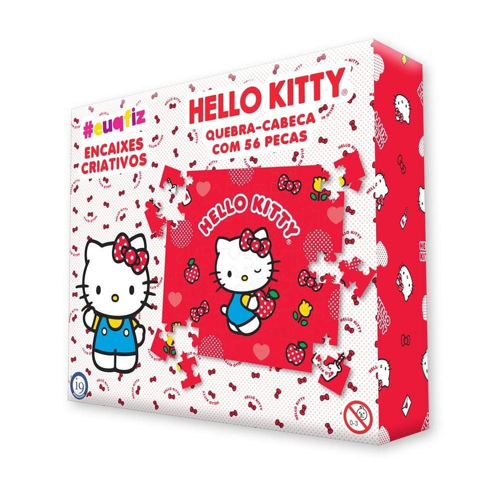 #EuQFiz Encaixes Criativos Hello Kitty - I9 Brinquedos
