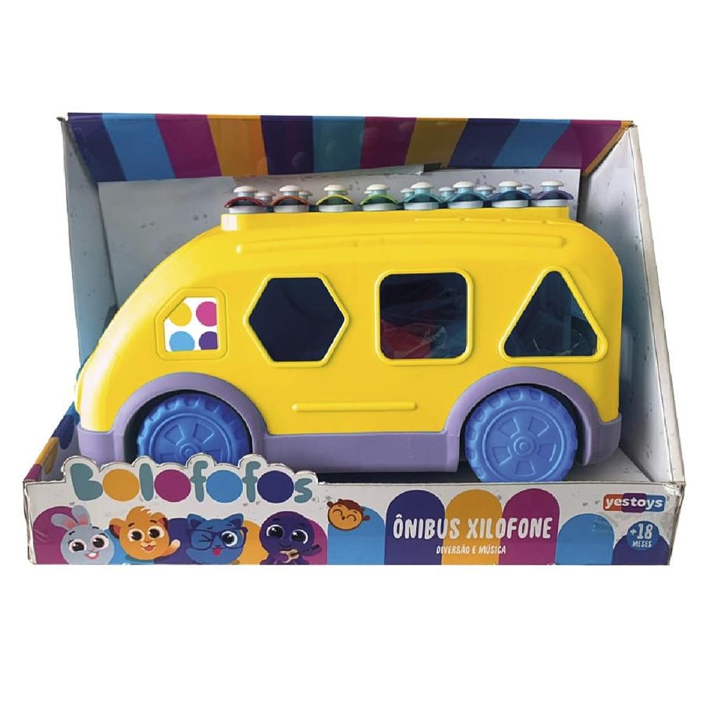 Ônibus Xilofone Bolofofos - Yes Toys