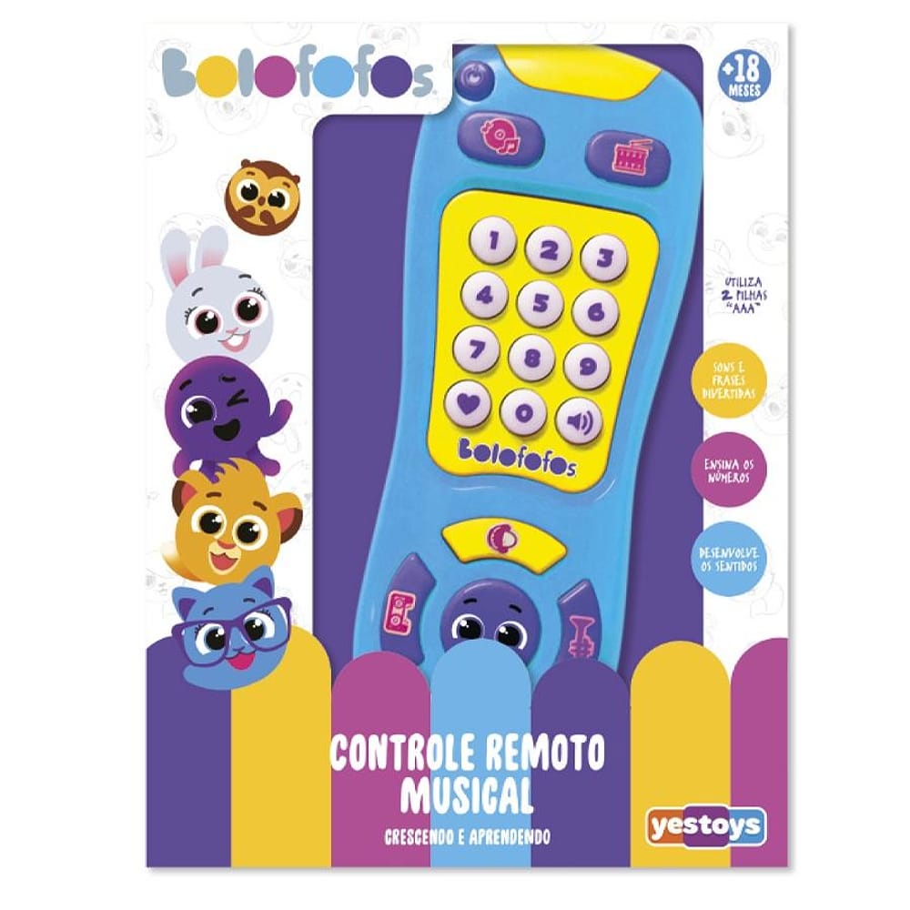 Controle Remoto Musical Bolofofos - Yes Toys