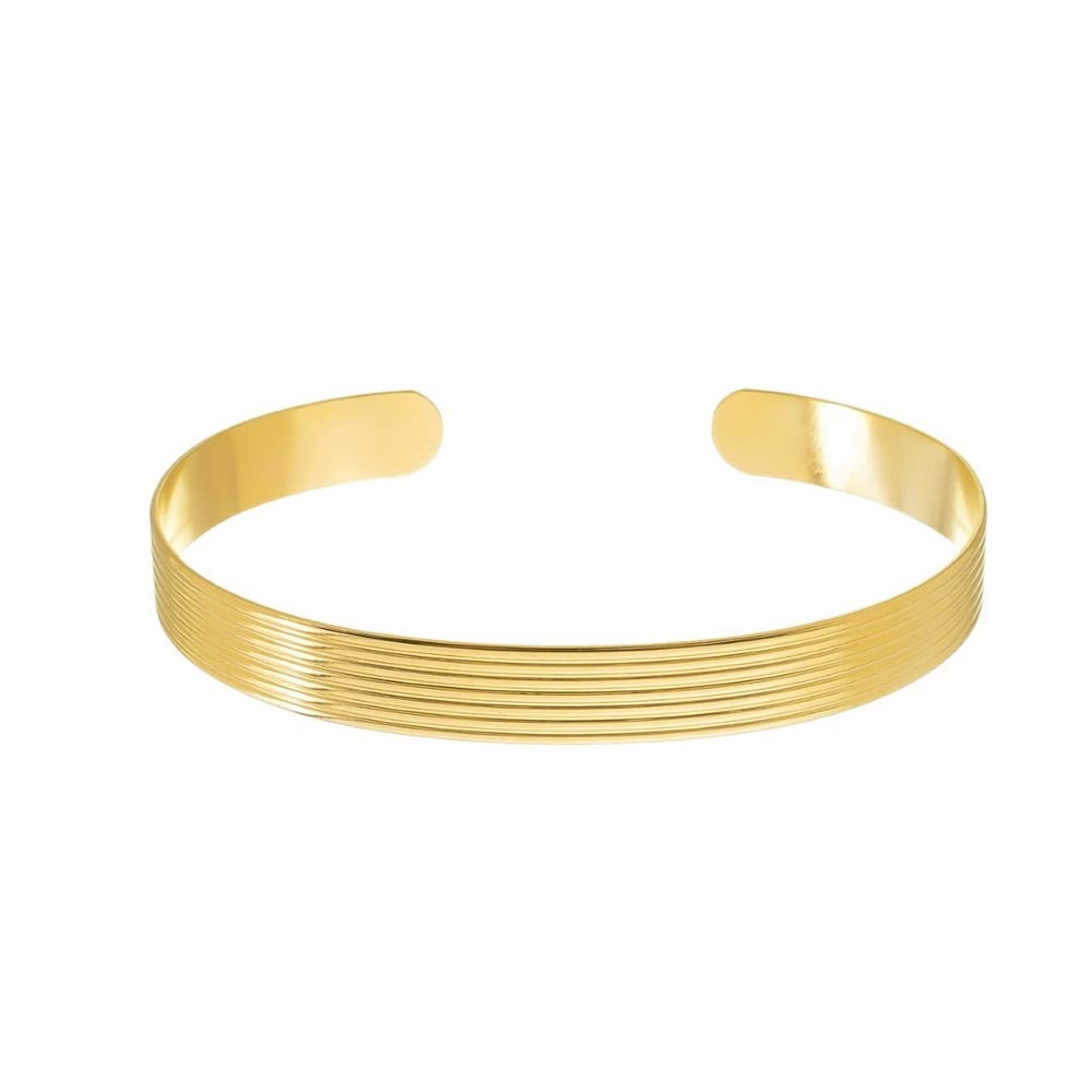 BRACELETE LÉA FOLHEADO A OURO 18K