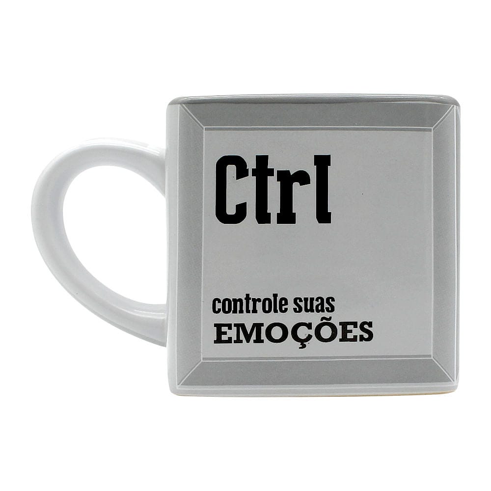 Caneca cubo Ctrl Alt Del - Zonacriativa