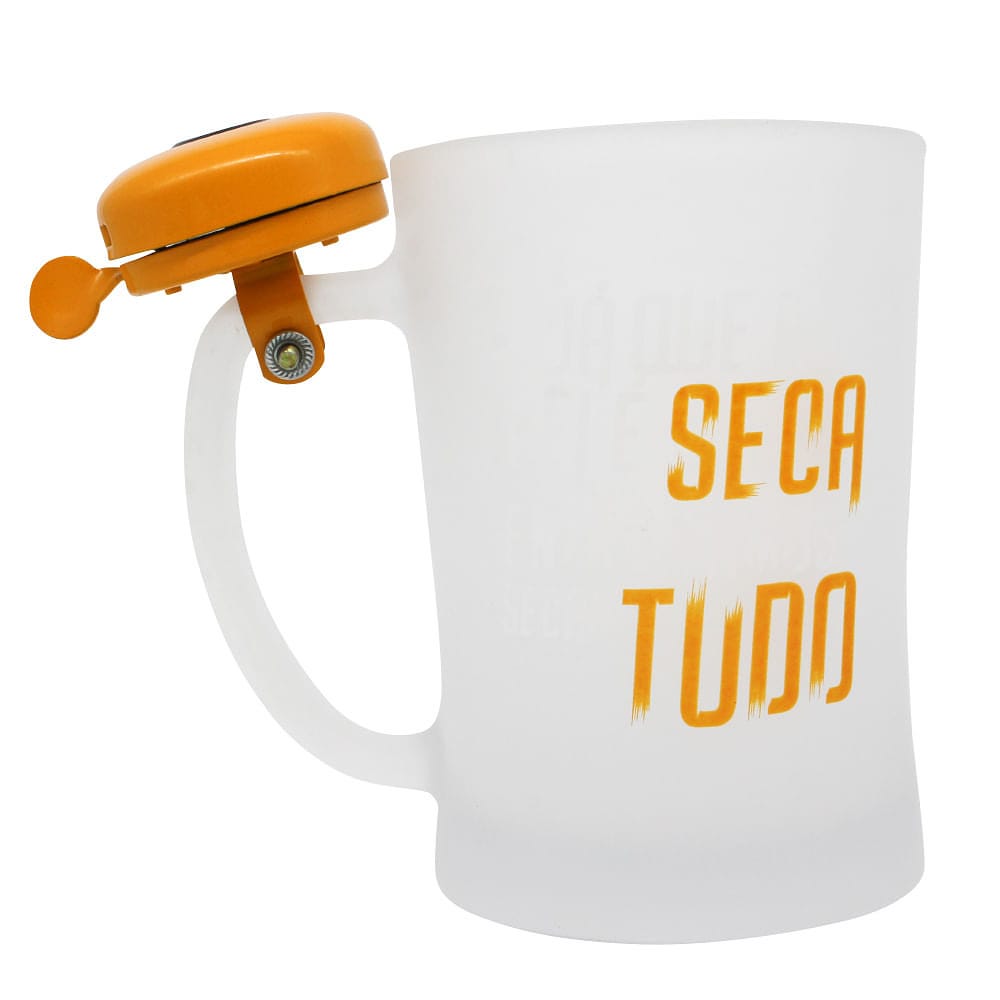 Caneca com campainha Lei Seca - Zonacriativa