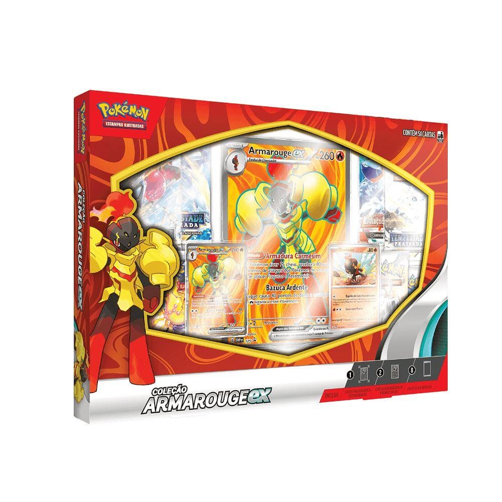 Pokémon Box Amarouge Ex - Copag