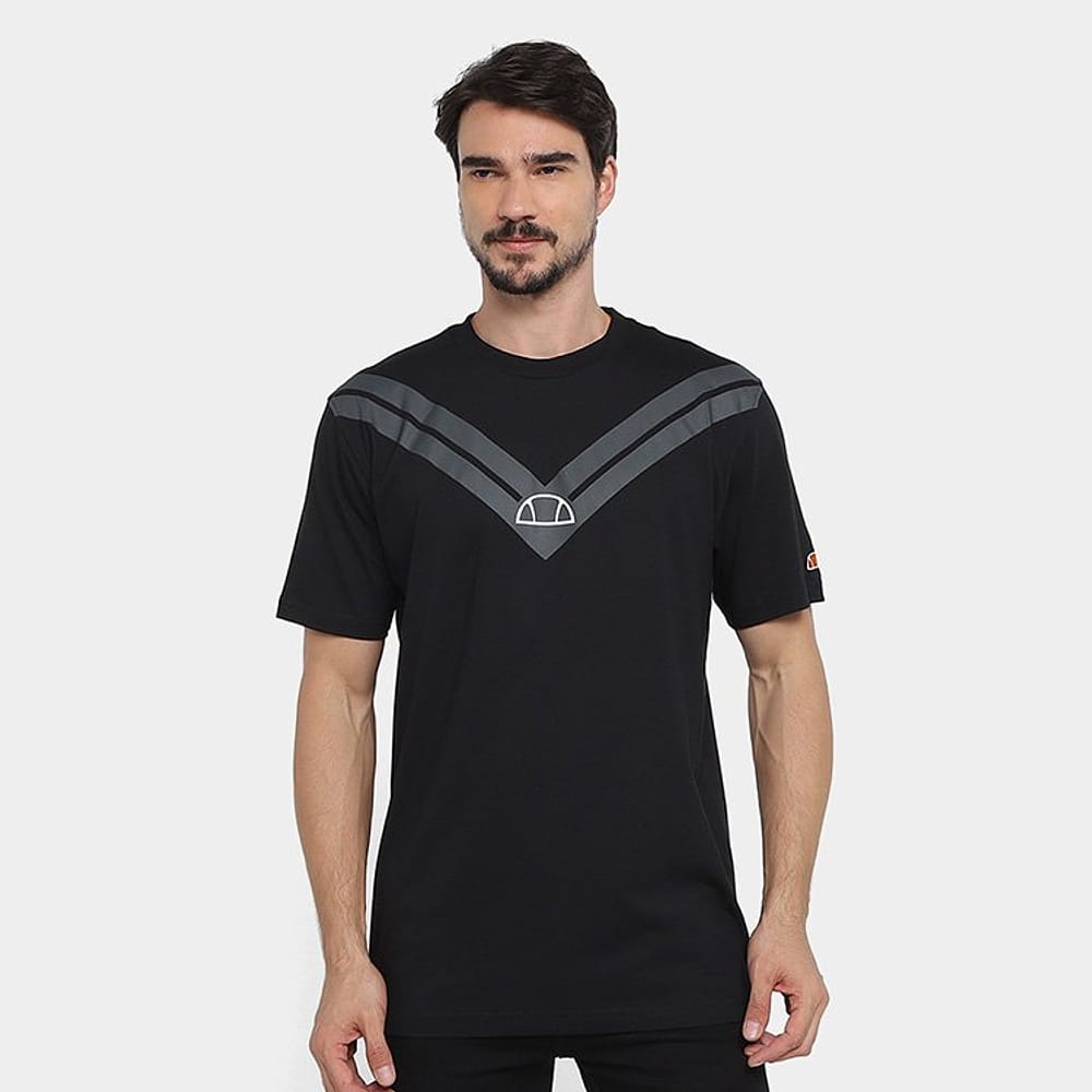 Camiseta Ellesse Estampada Chevron Masculina