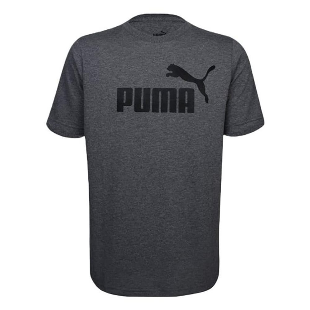 Camiseta Plus Size Puma Essentials Logo Masculina