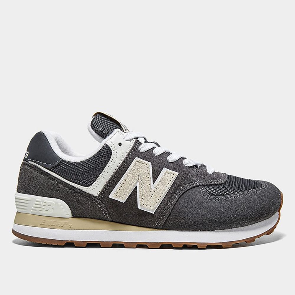 Tênis Couro New Balance 574 V'2 Feminino