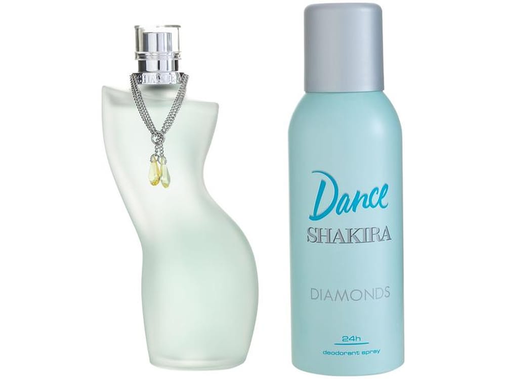 Kit Perfume Shakira Dance Diamonds Feminino - Eau de Toilette 80ml