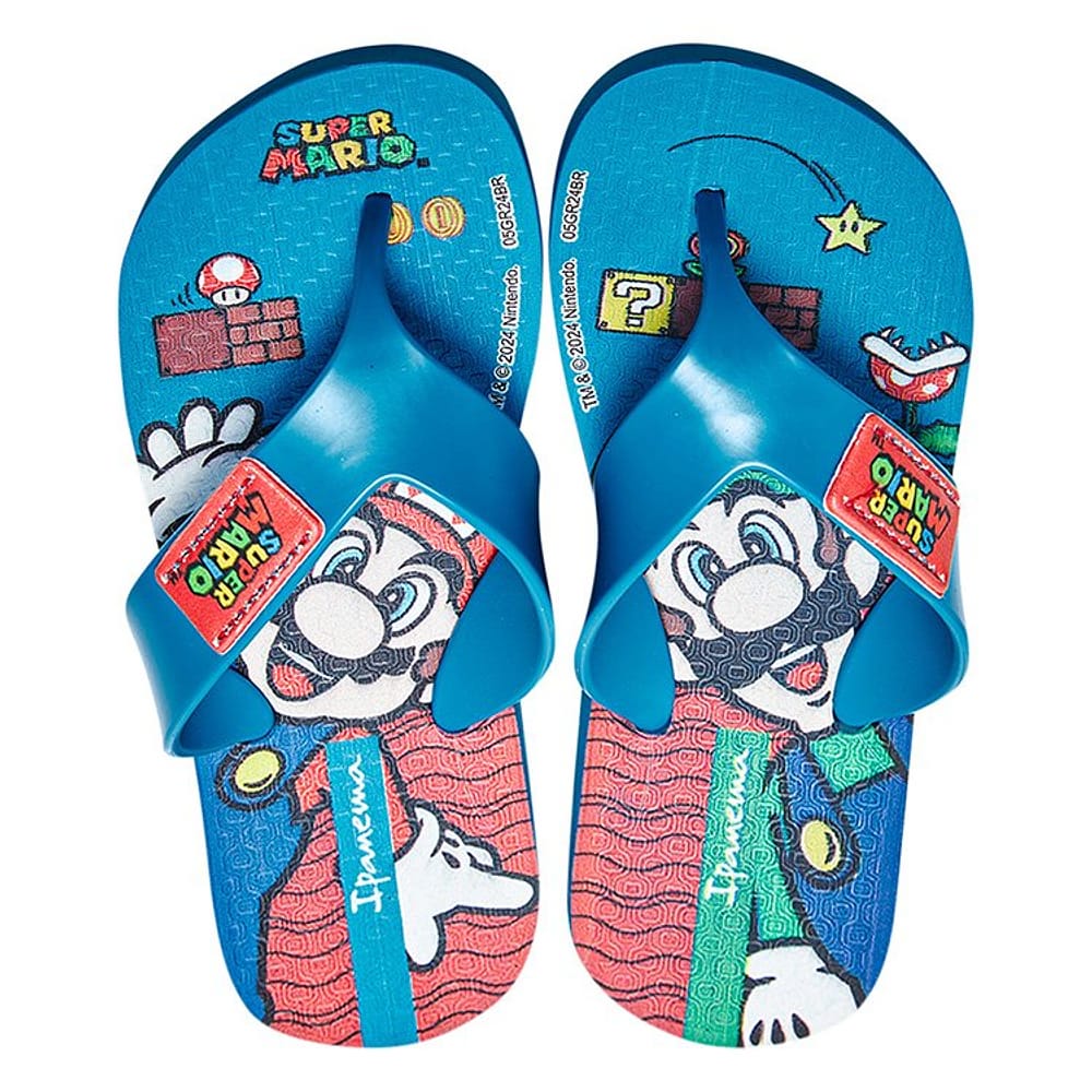 Chinelo Infantil Ipanema Super Mario Menino