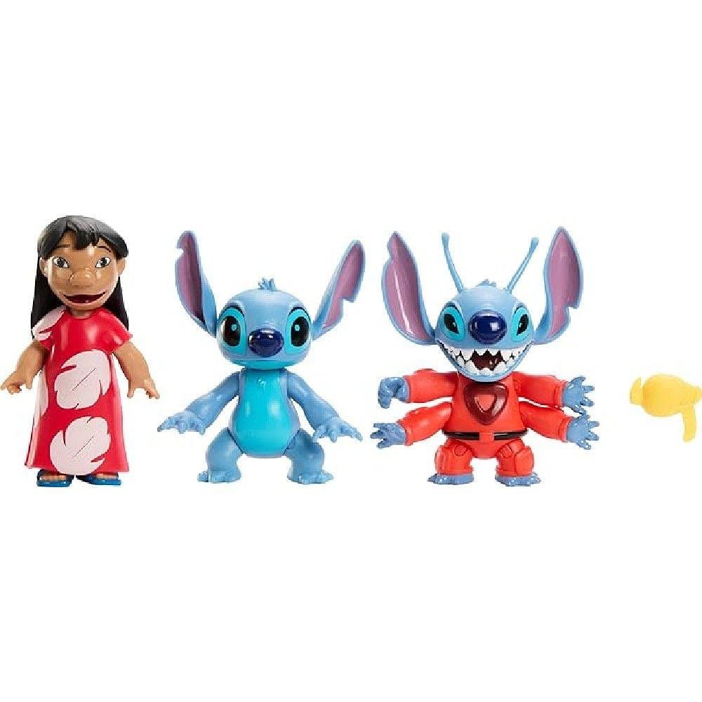 Disney Pixar Storytellers Lilo e Stitch Pacote com 3 - Mattel