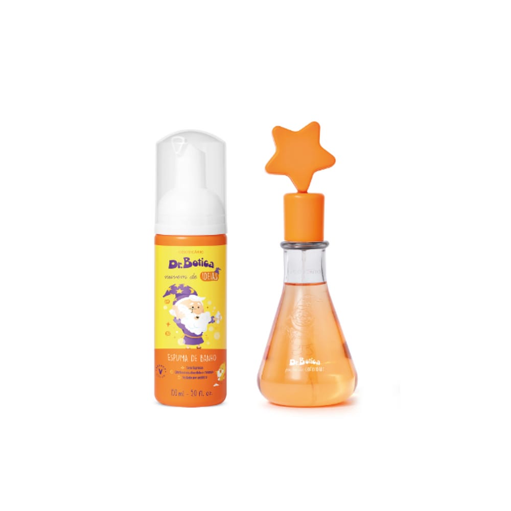 Combo Perfume Dr. Botica: Colônia Infantil 120ml + Espuma de Banho 150ml