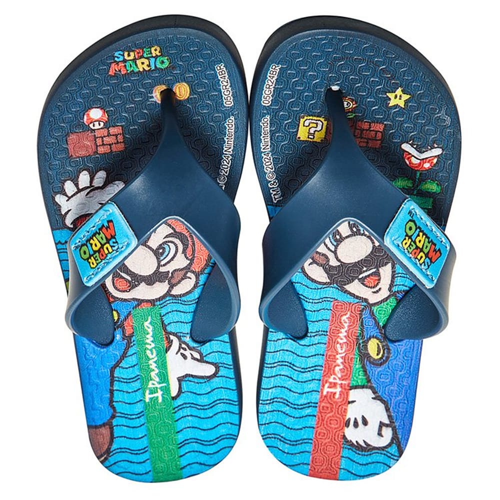 Chinelo Infantil Ipanema Super Mario Menino