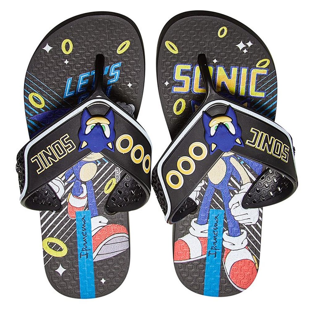 Chinelo Infantil Grandene Ipanema Sonic Game Menino