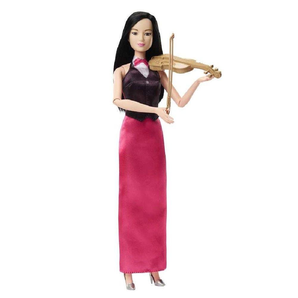 Barbie Boneca Profissões Violinista - Mattel