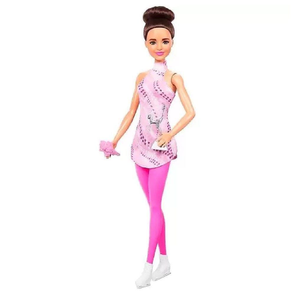 Barbie Profissões Boneca Patinadora Artística - Mattel