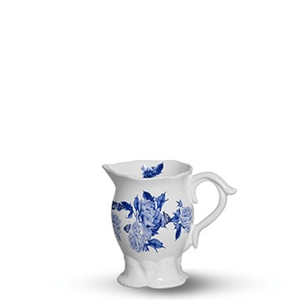 Cremeira de Cerâmica Arara Floral Azul 300ML