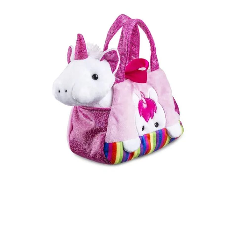 Cutie Handbag Unicórnio com Bolsa Rosa - Multikids