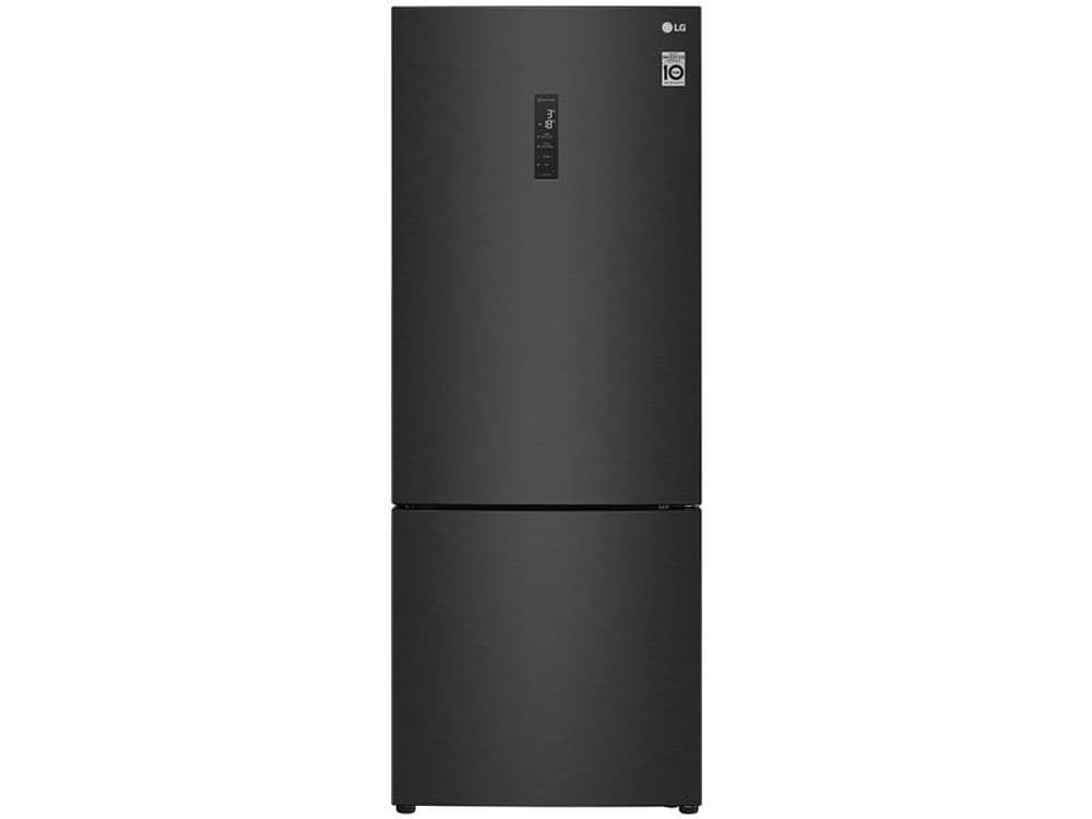 Geladeira/Refrigerador LG Frost Free Smart Preta 451L Inox Look GC-B569NQL2.AMCGSBS