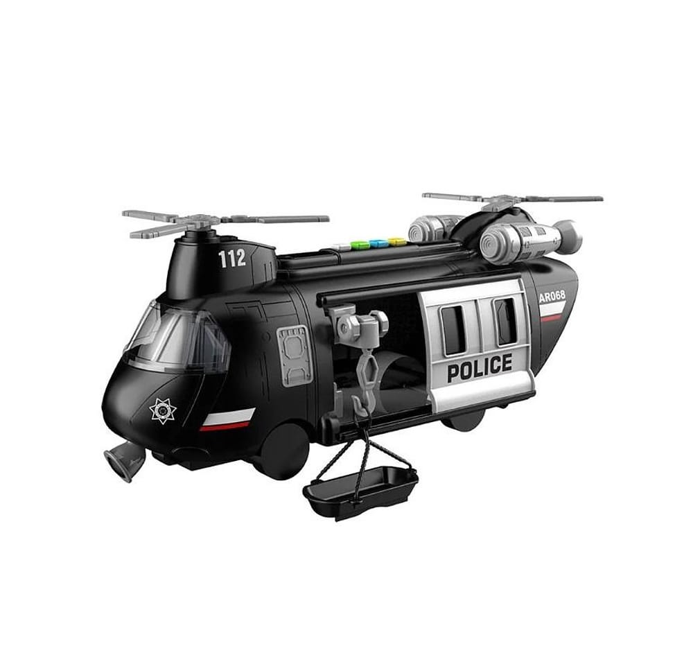 Helicoptero Resgate Aereo - Luz e Som 1:16 - Shiny Toys