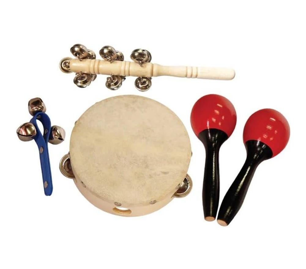 Instrumento Musical - Mini Kit Percussão - Shiny Toys