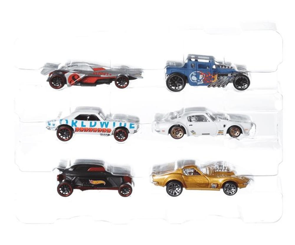 Hot Wheels Carro Temático Legends 6 peças - Mattel