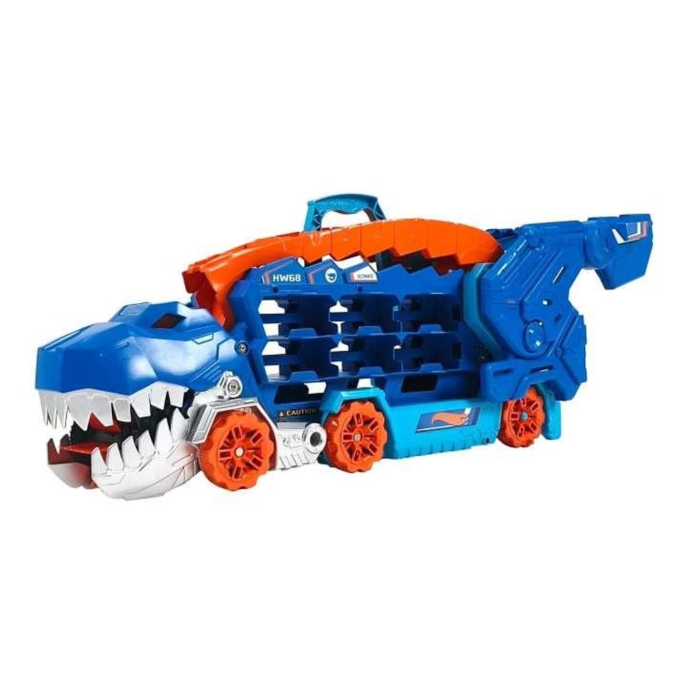 Hot Wheels City Pista Super Reboque de T-Rex HNG50 - Mattel