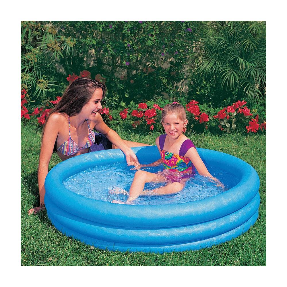 Piscina Azul Cristal 132 litros Intex