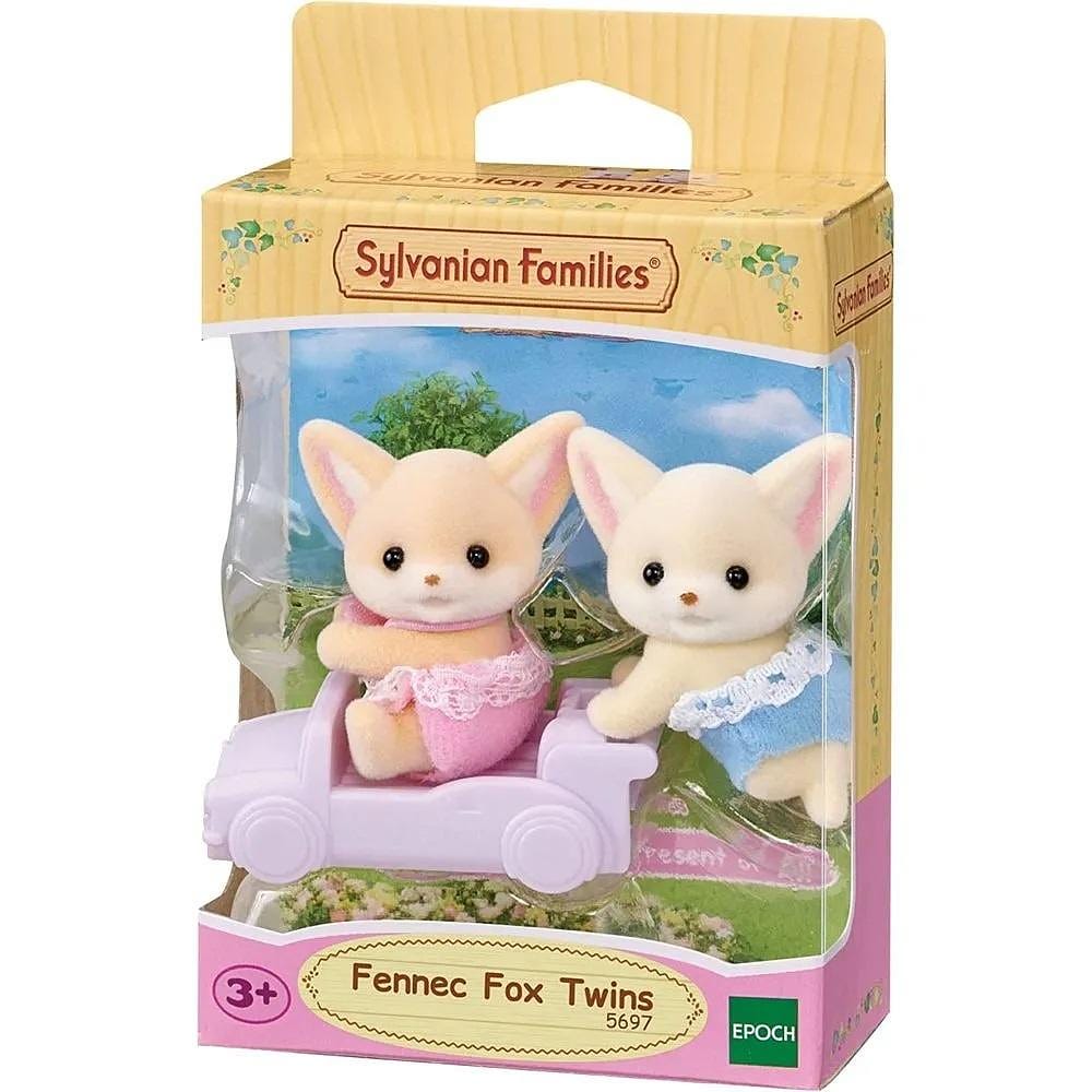 Sylvanian Families Gêmeos Raposas Do Deserto - Epoch Magia