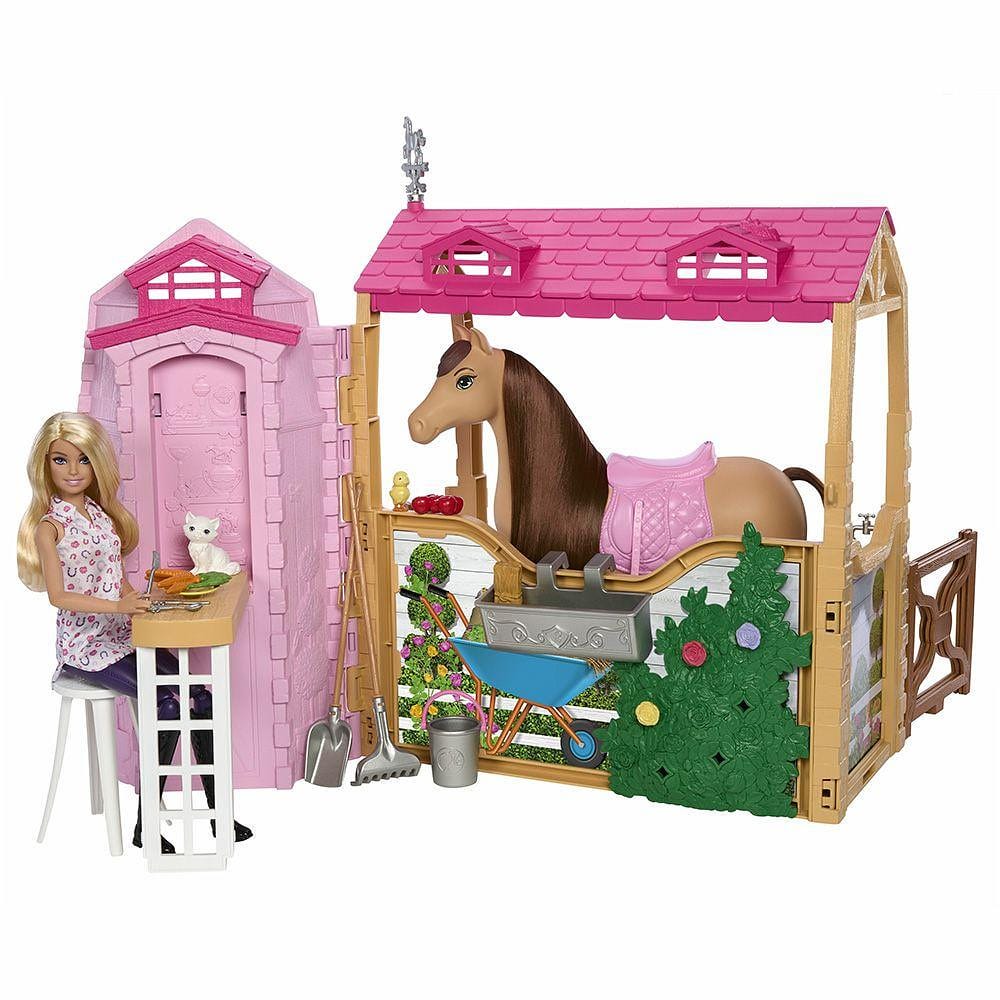 Barbie The Great Horse Chase Estábulo dos Sonhos - Mattel