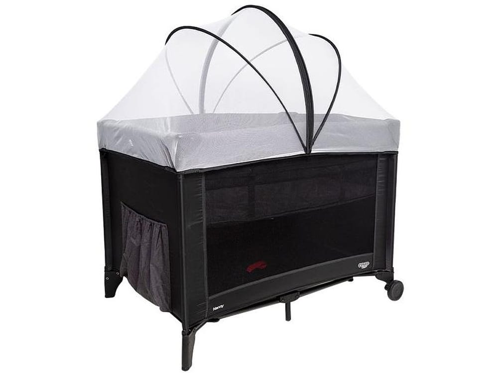 Berço Portátil e Desmontável Cosco Kids Nanny 10kg Preto